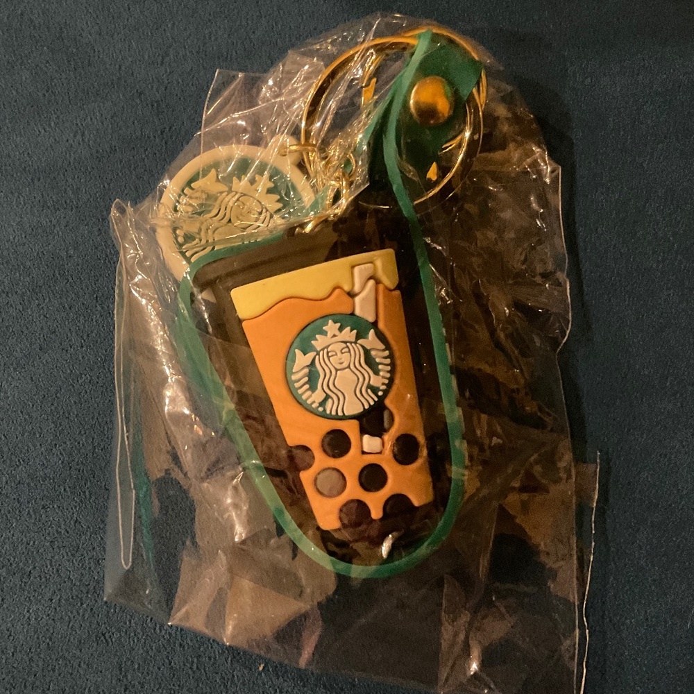NWOT Starbucks key chain